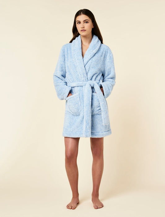 Cosy Short Plush Robe